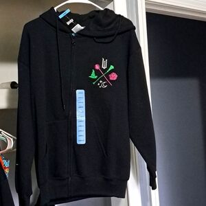 Wicked zip up hoodie sz lg